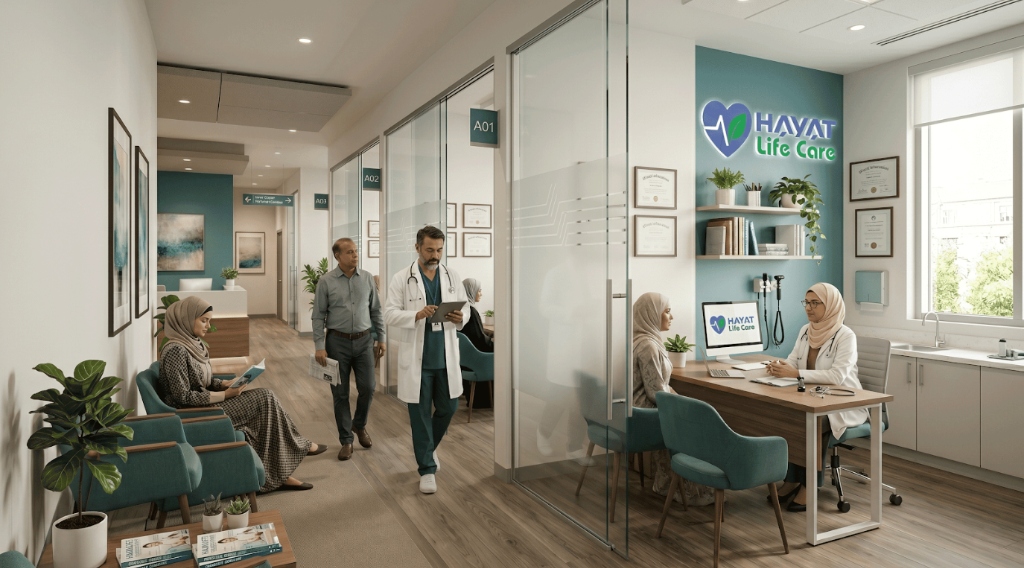 Modern Doctor Consultation Room